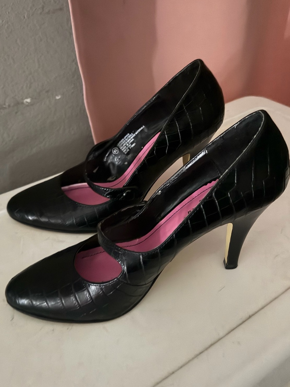 Classic Black Heels - Women
